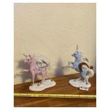 2 FRANKLIN MINT UNICORN FIGURINES, WHERE PRECIOUS