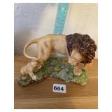 COURAGEOUS CUB BY JONATHAN GOODE PORCELAIN 1990