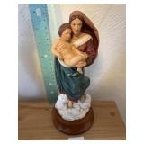 THE SISTINE MADONA FINE PORCELAIN FIGURINE