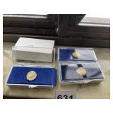 RECOGNITION PINS IN CASE