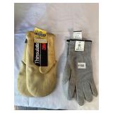 NEW LEATHER INSULATE 3M GLOVES