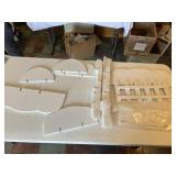 SHELF UNASSEMBLED BELIEVE COMPLETE NOT SURE ON