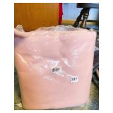 VINTAGE ROSE-COLORED BLANKET