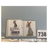 JESUS ON THE WAY TO CALVARY IN BOX FIGURINE