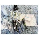 AT & T PUSH BOTTON PHONE, BELL HOWELL IONIZER,