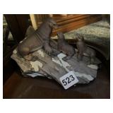 LENOX PORCELAIN FIGURINE WILDLIFE OF THE SEVEN