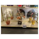 HOUSE OF FABERGE METAL FRANKLIN MINT TREES IN