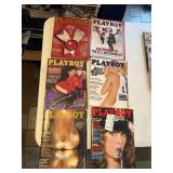 6 PLAYBOYS SEE DATES ON PHOTO