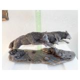 TOP LAND TRADING COMPOSITION RUNNING FOXES