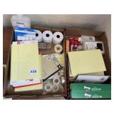 OFFICE SUPPLIES INCLUDING ADDING MACHINE TAPE