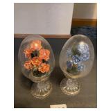 THE FRANKLIN MINT EGGS UNDER GLASS COLLECTION