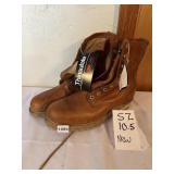10.5 NEW BOOTS 3M WITH SLIP RESISTANT BASES BY