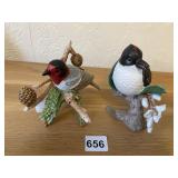 LENOX EASTERN KING BIRD AND RED-FACED WARBLER