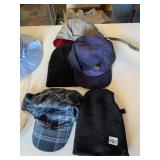 BALL CAPS PLAID ONE W/ EAR COVER NEW, X-L HATS