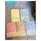 5 HABAND NEW MENï¿½S TEXTURE STRIPED DRESS SHIRTS,