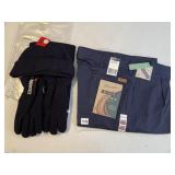 42 X 32 WRANGLER BLUE PANTS AND NEW THINSULATE 3M