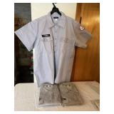 (3) 3 L SPORTS MASTER SHORT SLEEVE U S ARMY CORP