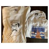2 GRAPHIC T-SHIRTS NEW