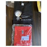 2 GRAPHIC T-SHIRTS NEW