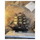 U.S.S. CONSTITUTION 1814 MODEL 14" H