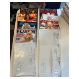 10 PLAYBOY MAGAZINES SEE PHOTO FOR DATES