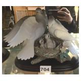 DANBURY MINT WHITE DOVE 1990 FIGURINE