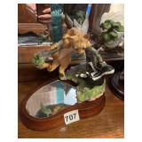 OUT ON A LIMB HAND PAINTED 1990 SUSAN C EATON