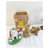 BABY BUNNY LENOX SWEET SPRING, AND 2 TASCANO