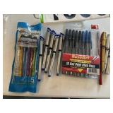 8 PACKS PENCILS, ERASERS