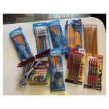 WOOD PENCILS, PENS, ETC.