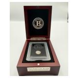 BRADFORD EXCHANGE 1850 SILVER COIN VERY GOOD