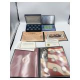 SUSAN B ANTHONEY SET AND NICKEL S AND WAR NICKEL