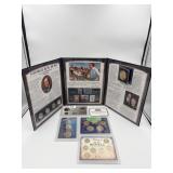 GEORGE HW BUSH QUARTER SET AND UNCIRCULATED