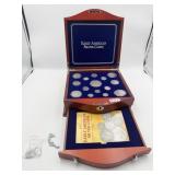 EARLY AMERICAN SILVER COIN SET INCLUDING 3CENT