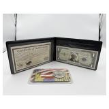 2012-P SILVER EAGLE AND 1957-A SILVER FOIL,