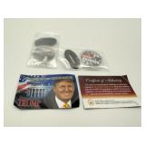 (2) DONALD TRUMP COLORIZED 1 DOLLAR COINS