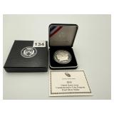 2011 US ARMY COMMEMORATIVE PROOF SILVER DOLLAR