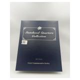 STATE QUARTERS SET IN BINDER VOL 1- 25 WITH STAMP