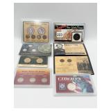 ORIGINAL NY PENNY AND BARBER SILVER DIMES AND