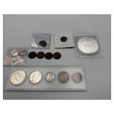 1951 SET OF P, D & S STEEL CENT SET, INDIAN HEAD