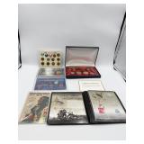 STEEL PENNY SET AND OTHER KENNEDY HALFï¿½S SEE