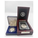 1973-S IKE DOLLAR PROOF, LAST 47 WALKING HALF