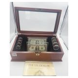THE US DOLLAR COIN AND CURRENCY SET INCLUDING