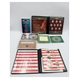 MERCURY DIME SET 36-45 WITH LUCKY IRISH PENNY