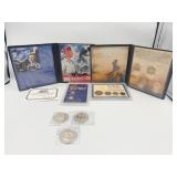 USA FOUR MOST FAMOUS COINS, SACAGAWEA GOLDEN