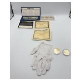 1 TRUMP COMMEMORATIVE WITH 9/11 COMMEMORATIVE COIN