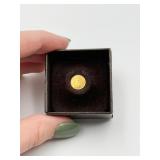 MINI $20.00 GOLD EAGLE 0.31G