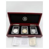 3-2016 30TH ANNIVERSARY EAGLE SET IN CHERRY