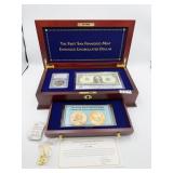 2013 $1.00 LOW SERIAL NUMBER NOTE IN DISPLAY BOX
