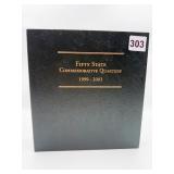 50 STATE COMMEMORATIVE QUARTER IN BOOK FROM 1999-